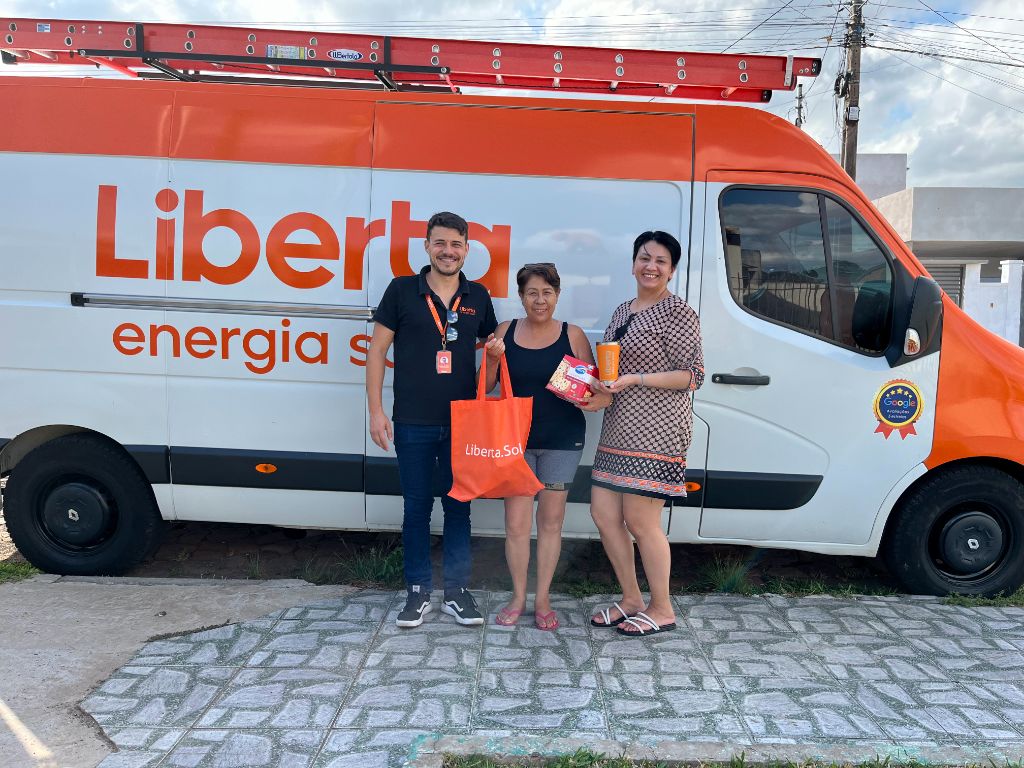 Família com a equipe